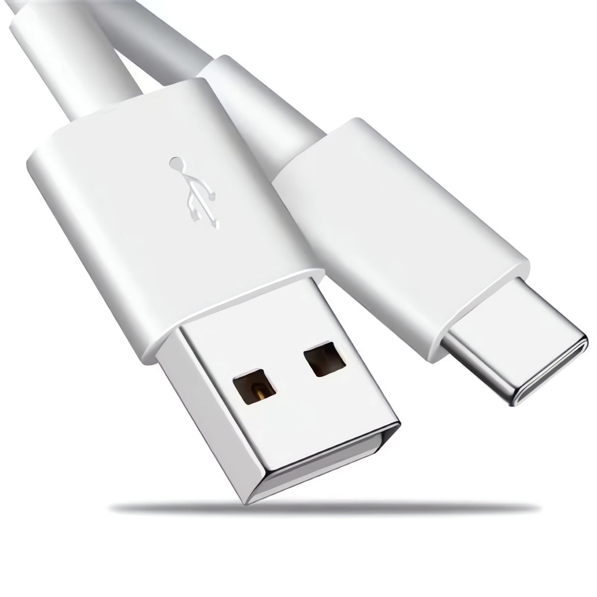 Bervolo Data and Fast Charging Cable Type-C, Fast Charge, 0.5 m, Universal, Premium Material, White