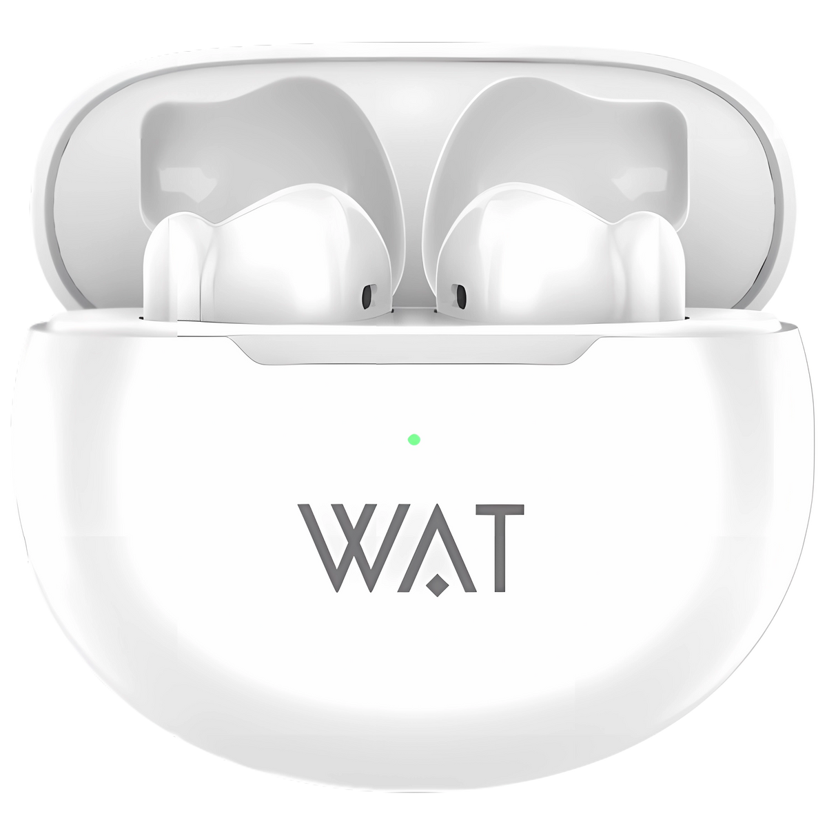 Căști Wireless Bluetooth Bervolo® Air Pro, Microfoane Duble, Rezistență la Apă IPX5, Sunet Pure Bass, Anulare Zgomot ANC, Compatibilitate Universală, Conectare Automată, Alb