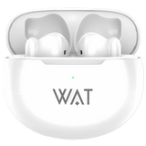 Căști Wireless Bluetooth Bervolo® Air Pro, Microfoane Duble, Rezistență la Apă IPX5, Sunet Pure Bass, Anulare Zgomot ANC, Compatibilitate Universală, Conectare Automată, Alb