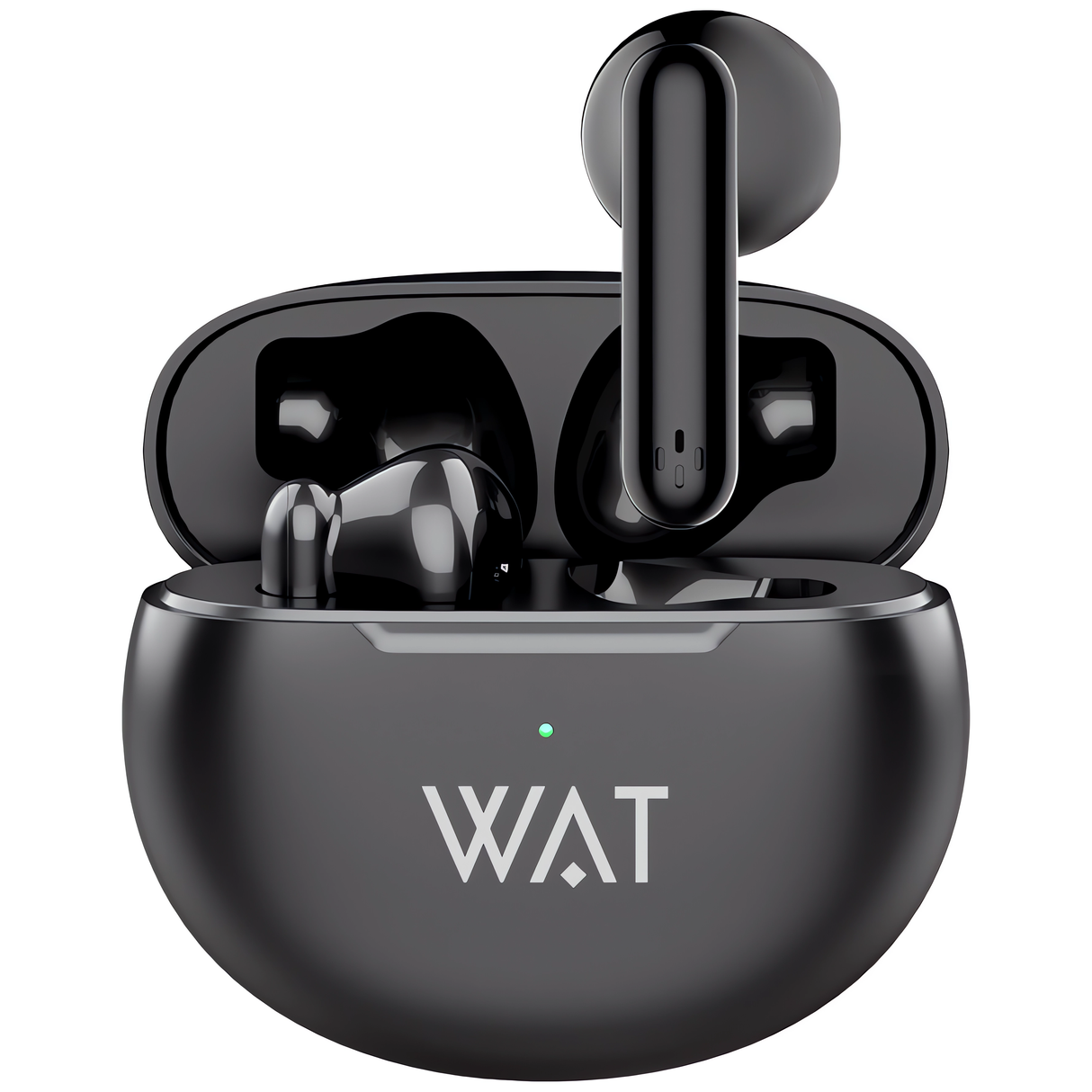 Căști True Wireless Bervolo Wat Prime 4, Bluetooth 5.3, Control Touch, Sunet Premium, Asistent Vocal, Rezistente la Apă IPX5, Design Elegant, Negru