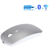 Dual Mouse Bervolo Office, Silver