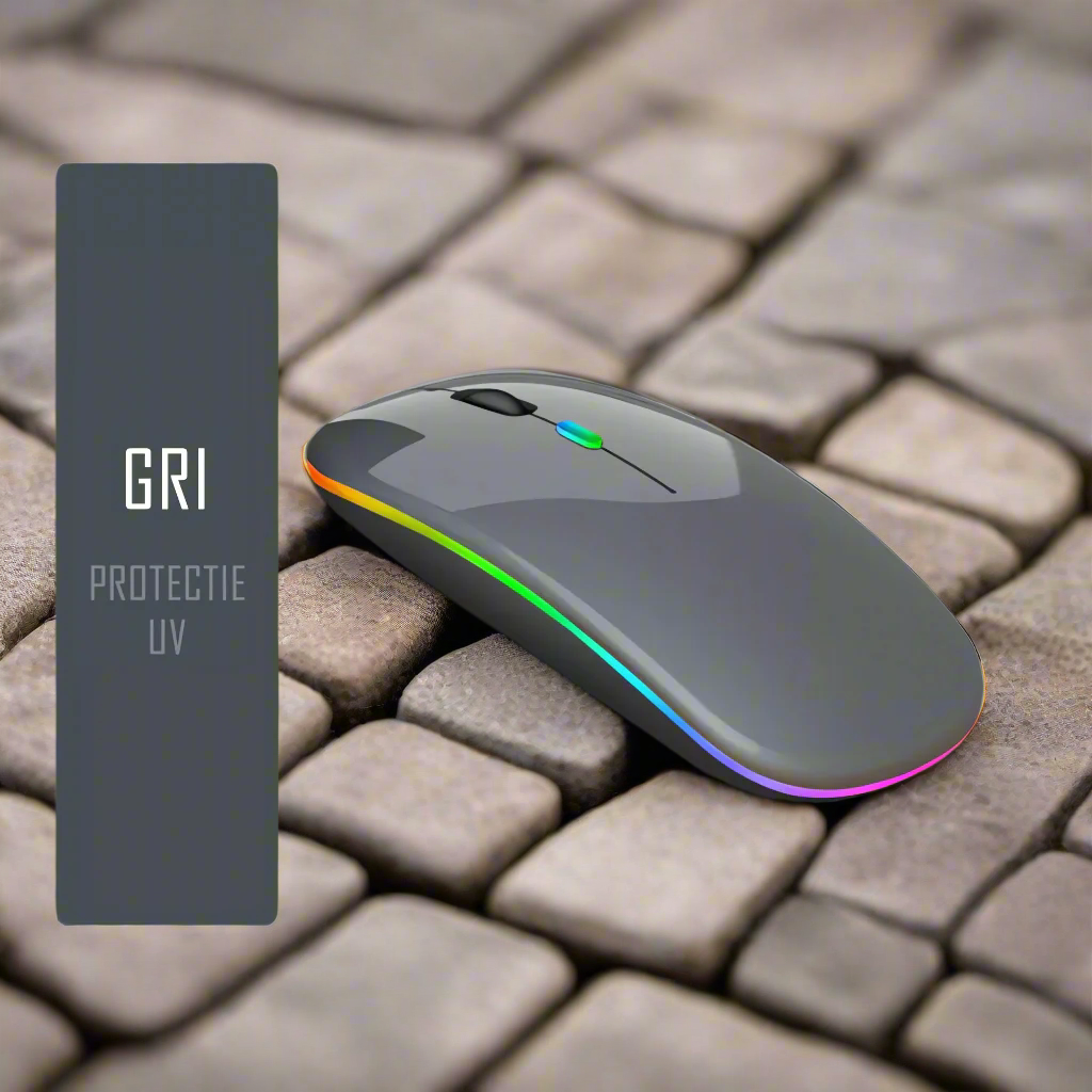 Dual Mouse Bervolo RGB, Space Gray