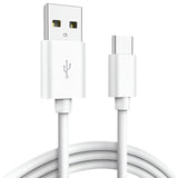 Bervolo Data and Fast Charging Cable Type-C, Fast Charge, 0.5 m, Universal, Premium Material, White