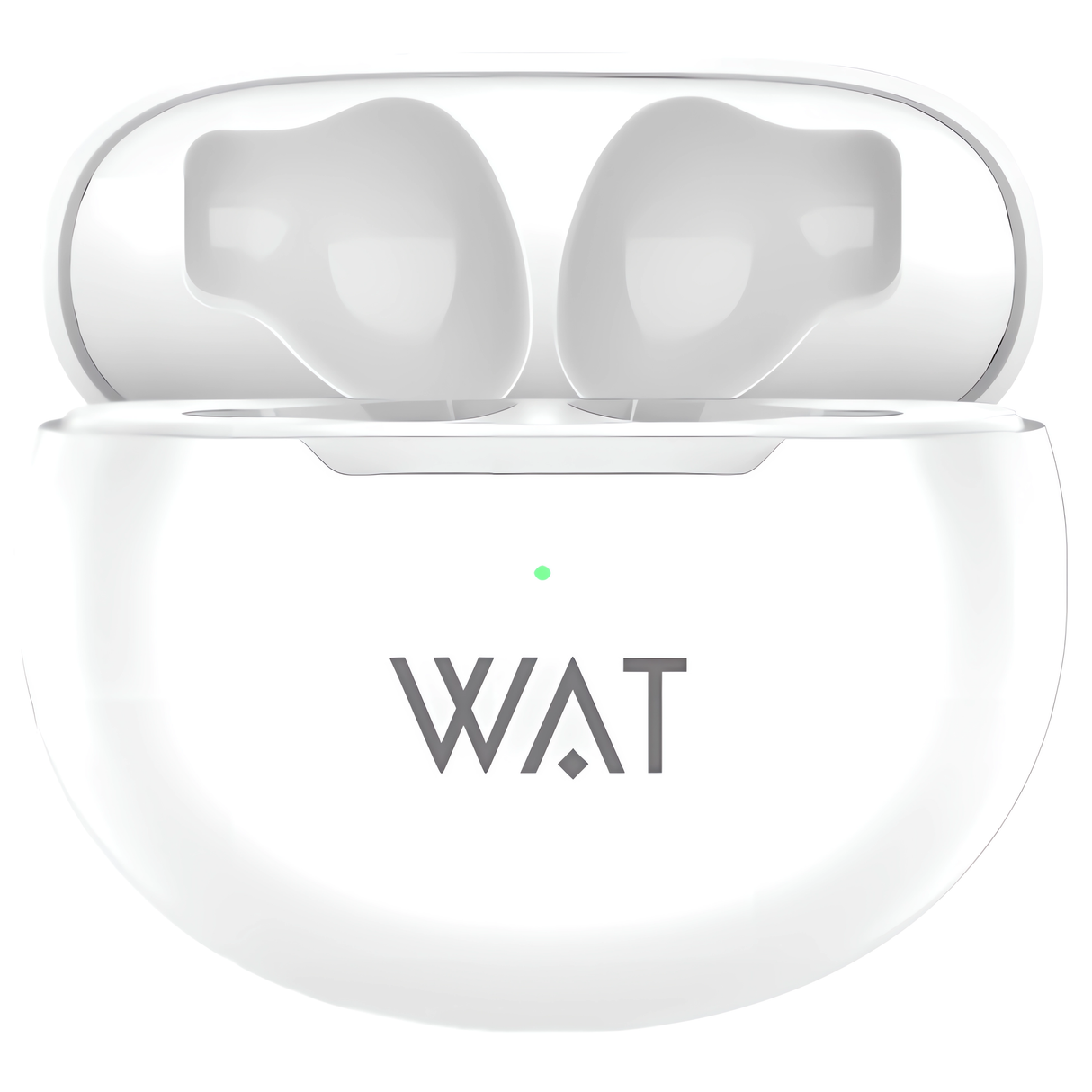 Căști True Wireless Bervolo Wat Prime 4, Bluetooth 5.3, Control Touch, Sunet Premium, Asistent Vocal, Rezistente la Apă IPX5, Design Elegant, Alb