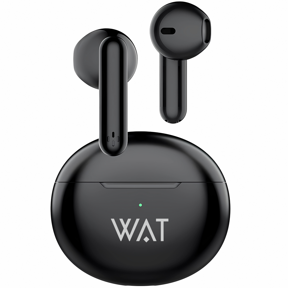 Căști True Wireless Bervolo Wat Prime 4, Bluetooth 5.3, Control Touch, Sunet Premium, Asistent Vocal, Rezistente la Apă IPX5, Design Elegant, Negru