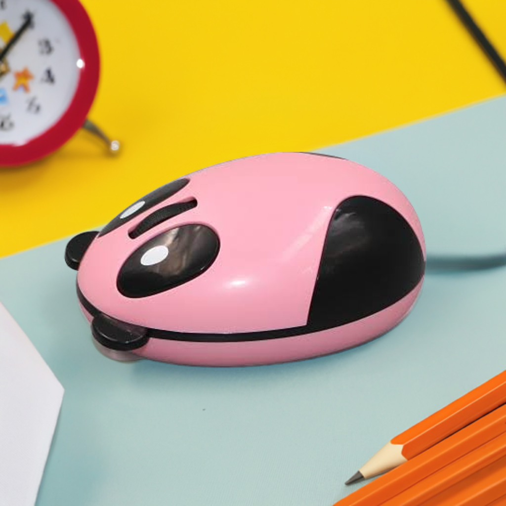 Bervolo Panda Mouse, Kids, Pink