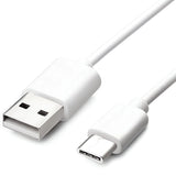 Bervolo Data and Fast Charging Cable Type-C, Fast Charge, 0.5 m, Universal, Premium Material, White