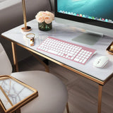 Bervolo Combo Keyboard and Mouse, Rose Gold